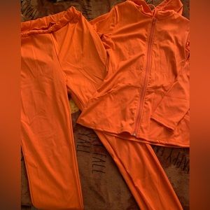 Orange 2 pc Set
